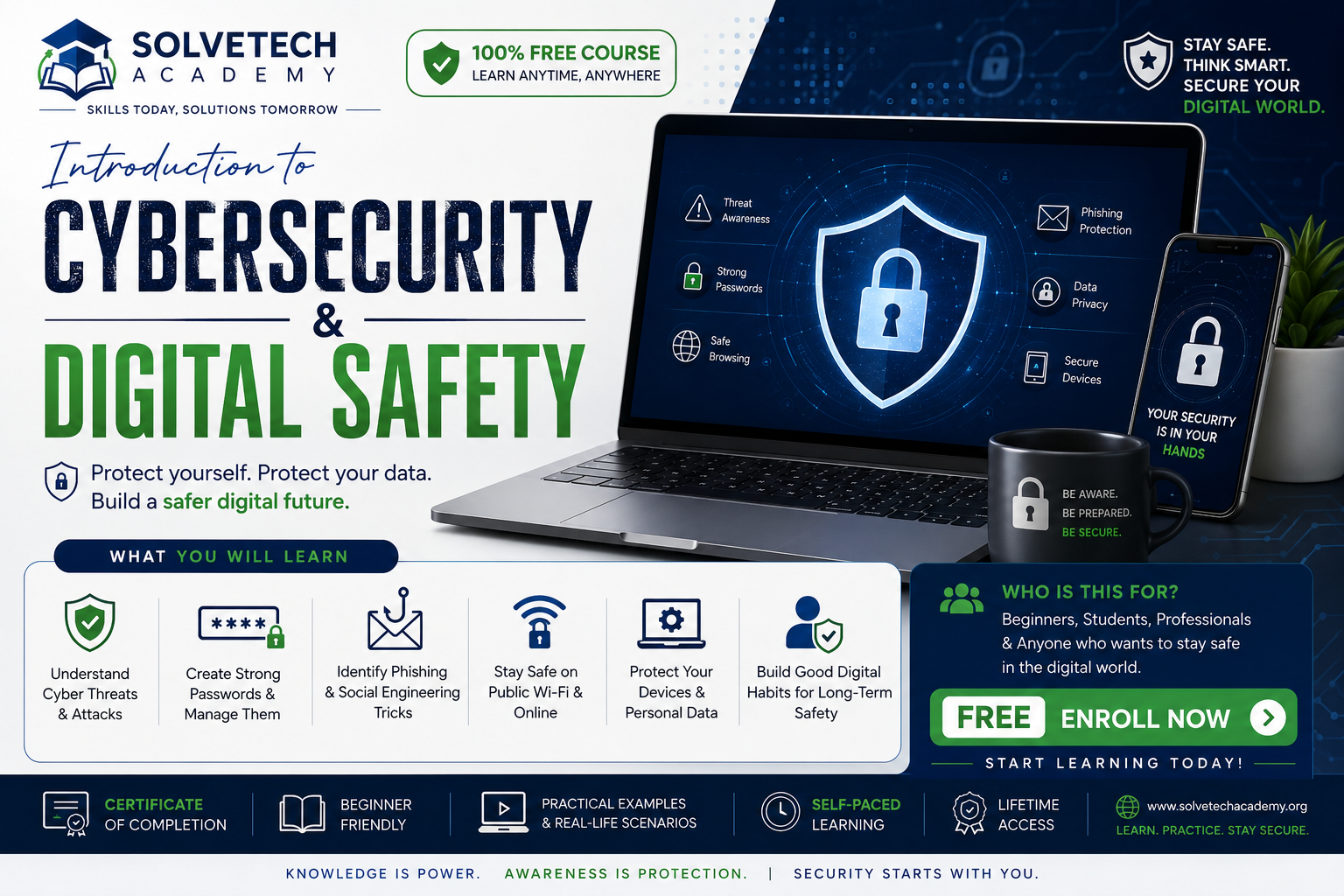 Introduction to Cybersecurity & Digital Safety