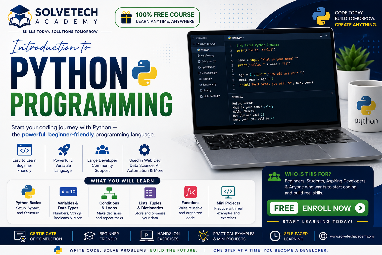 Introduction to Python Programming